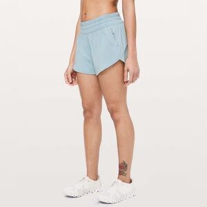 Lululemon Tracker Short V *4" Blue Cast Women’s Size 6